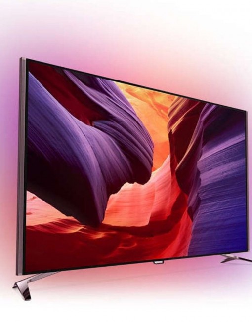 Телевизор 55" (132.08 cm) Philips 55PUS8601/12, 4K Ultra HD LED Smart TV, DVB-T2/C/S2, Wi-Fi, LAN, 4