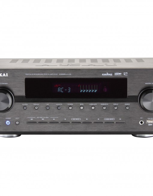 Усилвател Akai AS008RA-6100, 5.1, 270W RMS, Черен